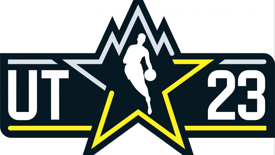 Nike Official Selection 2023 NBA All-Star Salt Lake City Utah logo