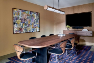 Conference Room A at The Shop BK coworking space in Gowanus, Brooklyn