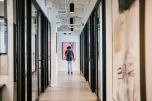 Hallway of Private Offices at The Shop SLC