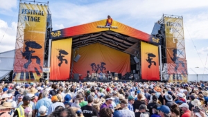 overheads view of jazz fest