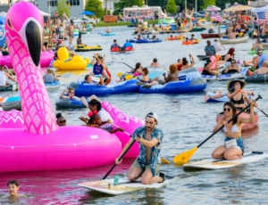 paddlers at bayou boogaloo
